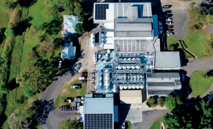 Aerial shot of Agnew Wines